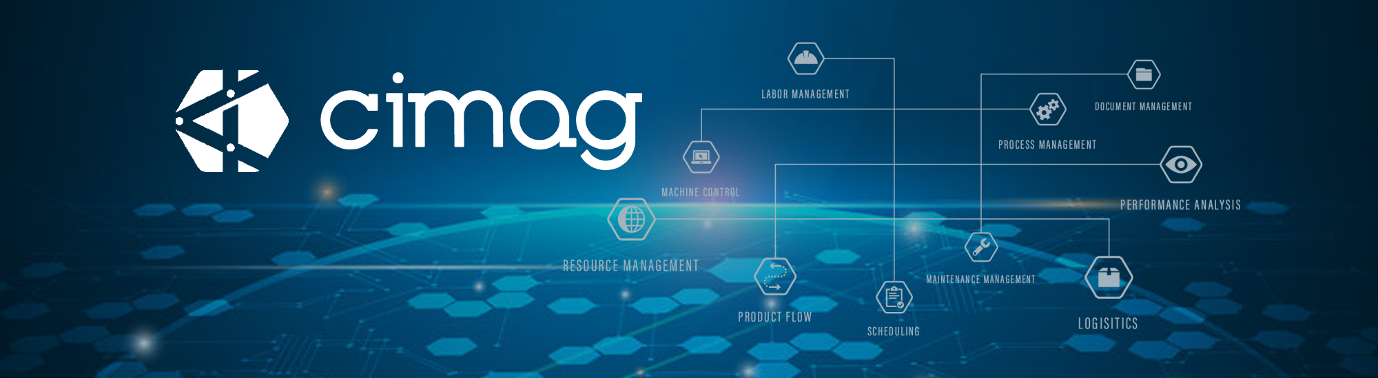 CIMAG logo on a blue background