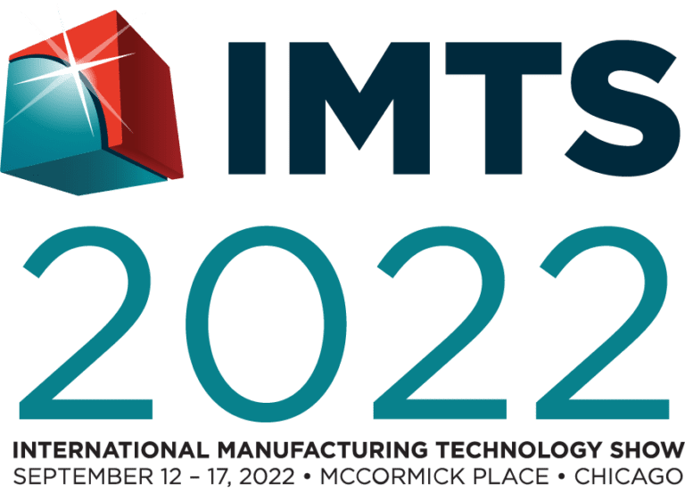 IMTS 2022 logo - International Manufacturing Technology Show, September 12-17, 2022, McCormick Place, Chicago