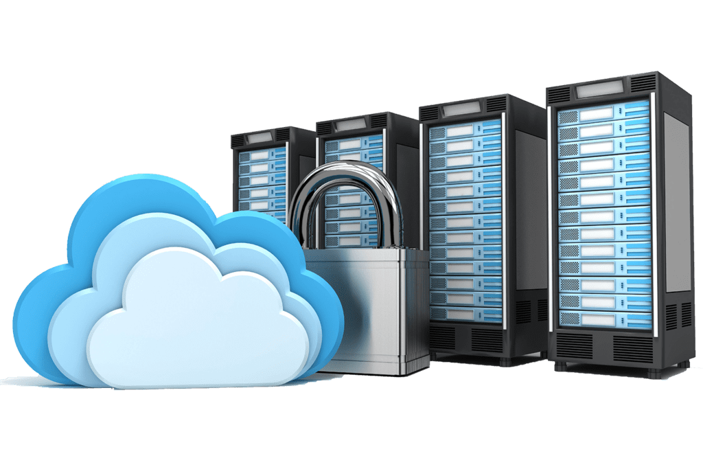 concept of secured local servers and cloud based hosting of MES and manufacturing software systems